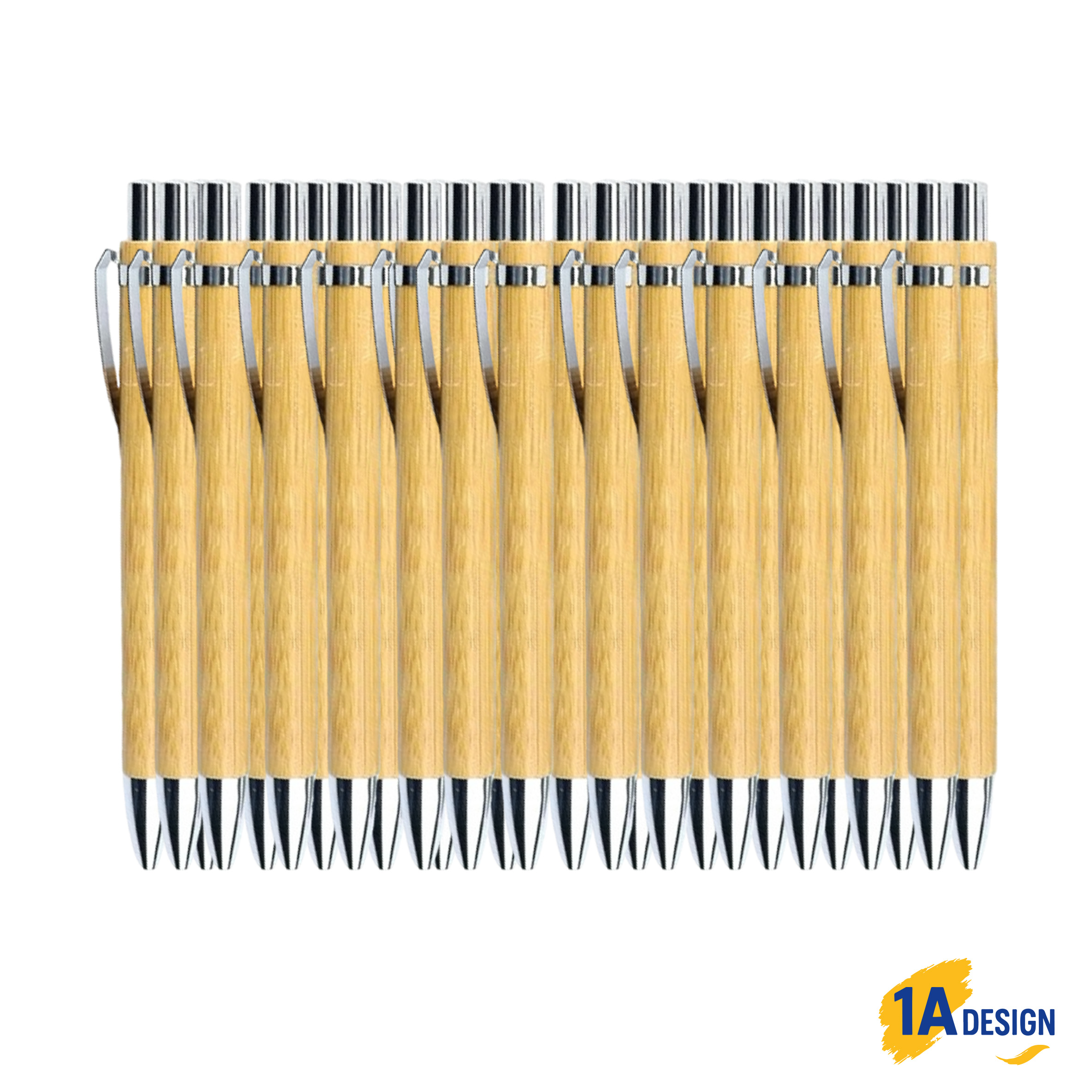 Premium Bambus-Kugelschreiber mit individueller Lasergravur – Nachhaltigkeit, die man fühlen kann.