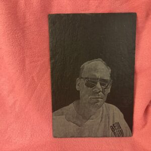 Schieferplatte 20 x 30 cm – Individuelle Lasergravur